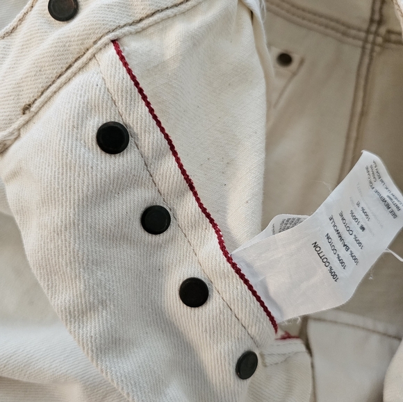 J. Crew Ecru Selvedge Jeans Size 31x32 - Picture 7 of 7
